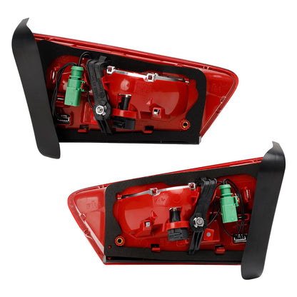 2x Left+Right Inner Trunk LED Tail Light Lamp For AUDI A6 C7 2012-2015 2013 2014