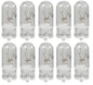 Solid Spare 194 .27A 14V Low Voltage T-3 1/4 Mini Wedge Base Miniature Bulb - 10 PACK