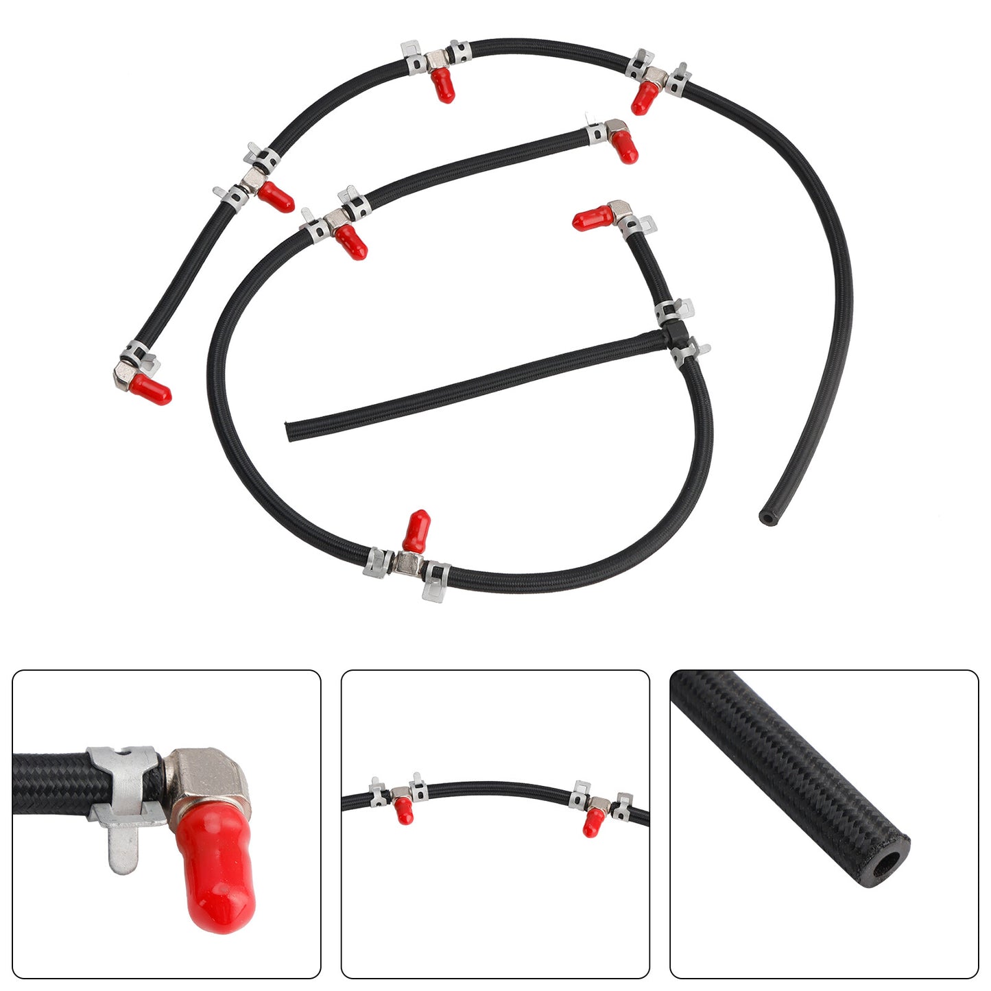 Fuel Injector Return Line Kit Fits Duramax 2004-2010 6.6L Diesel Truck Engines