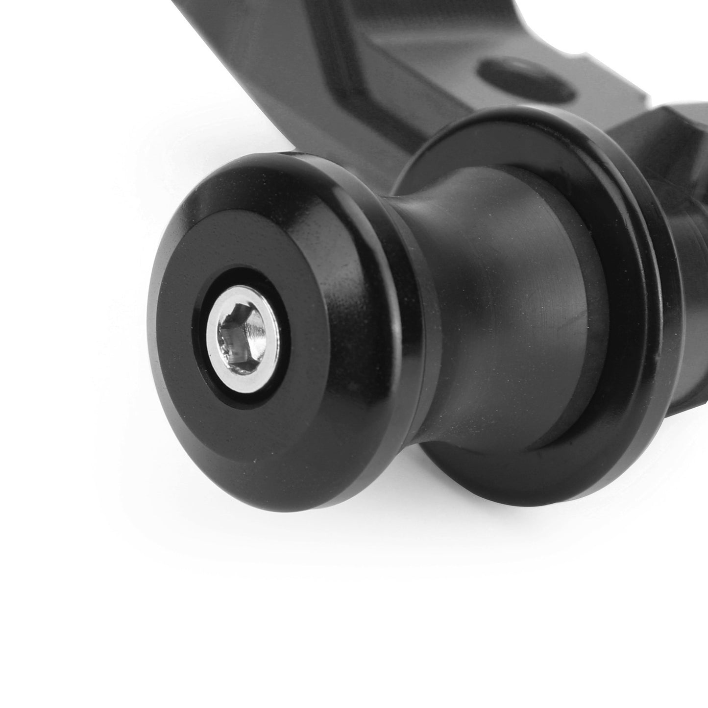 Chain Adjuster Block W/Swingarm Spools Slider For YAMAHA MT-07 FZ-07 14-18 BLK