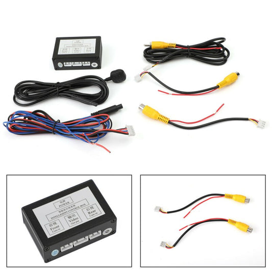 1PC Universal Car Front Rear Parking View Camera Switch 2 Channel Control Box US