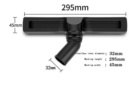 Universal 12-inch Swivel Vacuum Cleaner Attachment 360 Floor Brush Head Tool