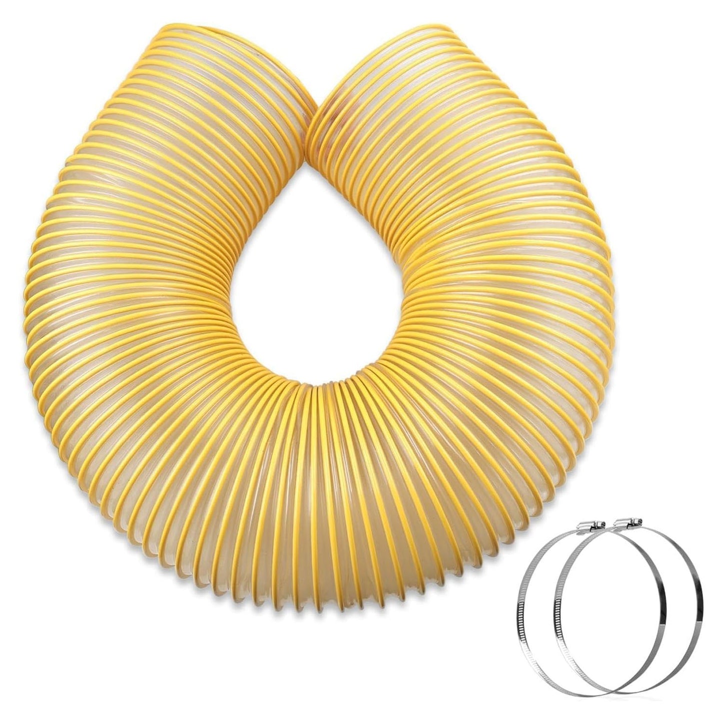 5 Foot of 7" Leaf Vac Vacuum Grass Catcher Flex Hose For DR Agri Fab Trac Vac
