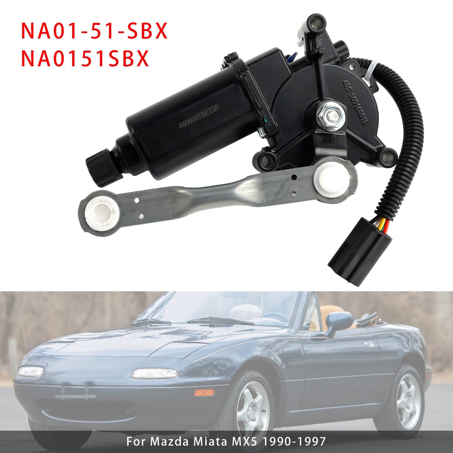 Left Side Headlight Motor NA01-51-SBX NA0151SBX For Mazda Miata MX5 1990-1997