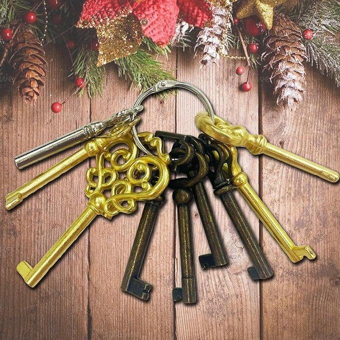 10PCS Universal Skeleton Keys Replacement for Vintage Antique Furniture