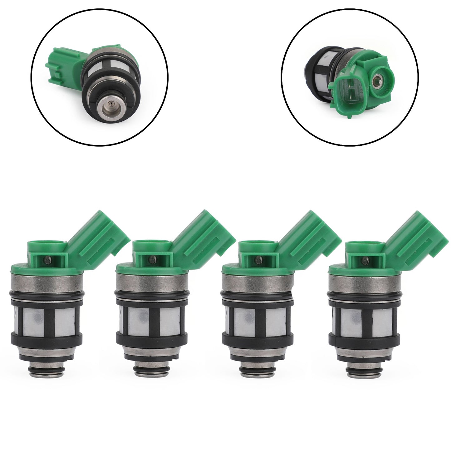 4x New Fuel Injectors For 96-04 Nissan Pickup Frontier Xterra 2.4L
