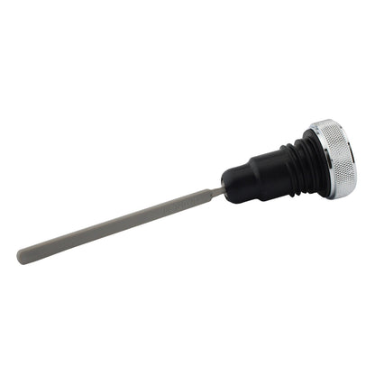 0710-0153 Oil Dipstick Tank Cap Plug For FXD Dyna 2006-2017 Silver