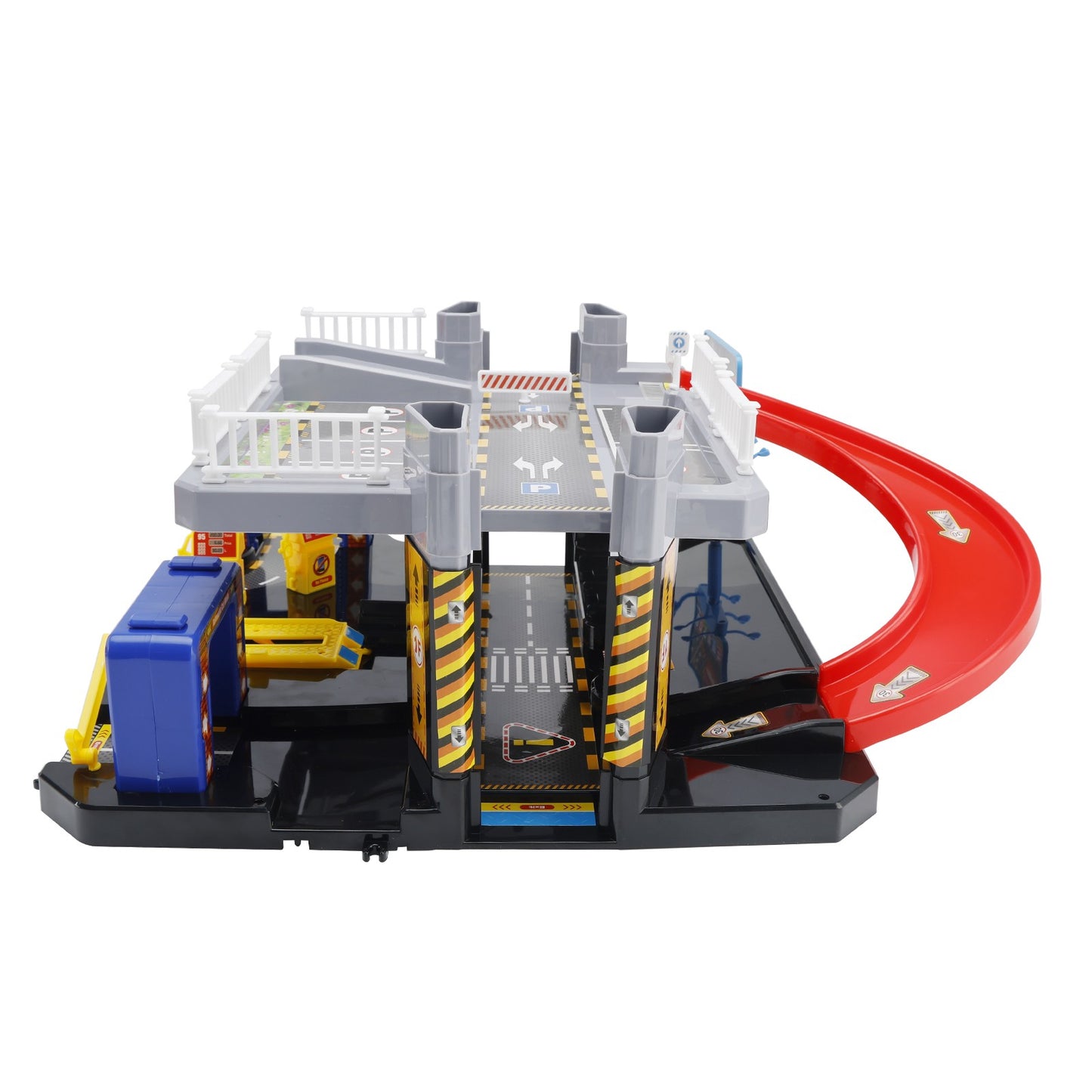 Intelligent City Six Floor Track Parking Lot Toy With 8 Cars For Kids Age 3-8