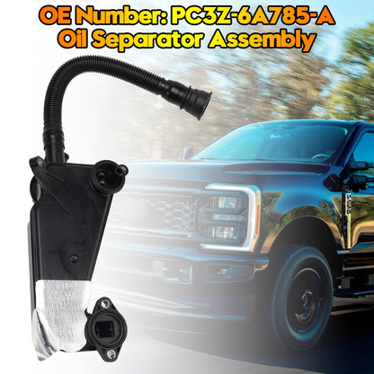 PC3Z-6A785-A Oil Separator Assembly For Ford F-250 Super Duty 6.7L Diesel 23-24