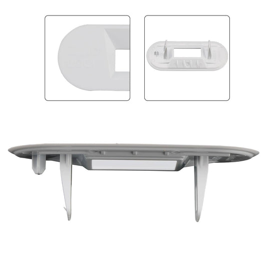 Solid Spare W11545554 Washer Lid Lock Bezel White EAP16555327