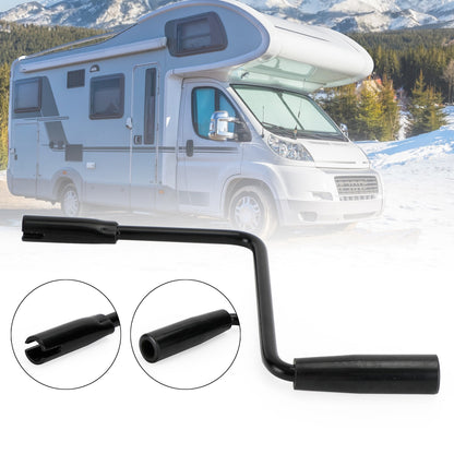 NEW Pop Up Camper Crank Handle Caravan RV Camping Canopy Rocker Black