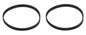 Solid Spare (2) Replacement Cogged Motor Drive Belts for Sears Craftsman 2-989185-01