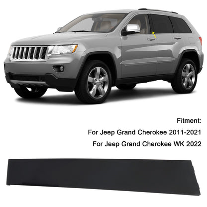 Left Front Door Pillar Window Trim Applique B 57010445 For Jeep Cherokee 11-21