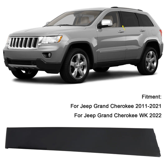 Left Front Door Pillar Window Trim Applique B 57010445 For Jeep Cherokee 11-21