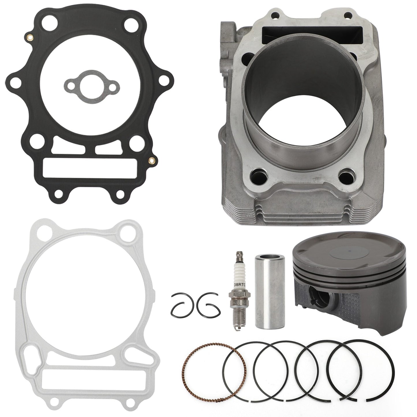 Cylinder Jug Piston Ring Gasket For 2008-2022 Suzuki King Quad 400 Top End Kit U