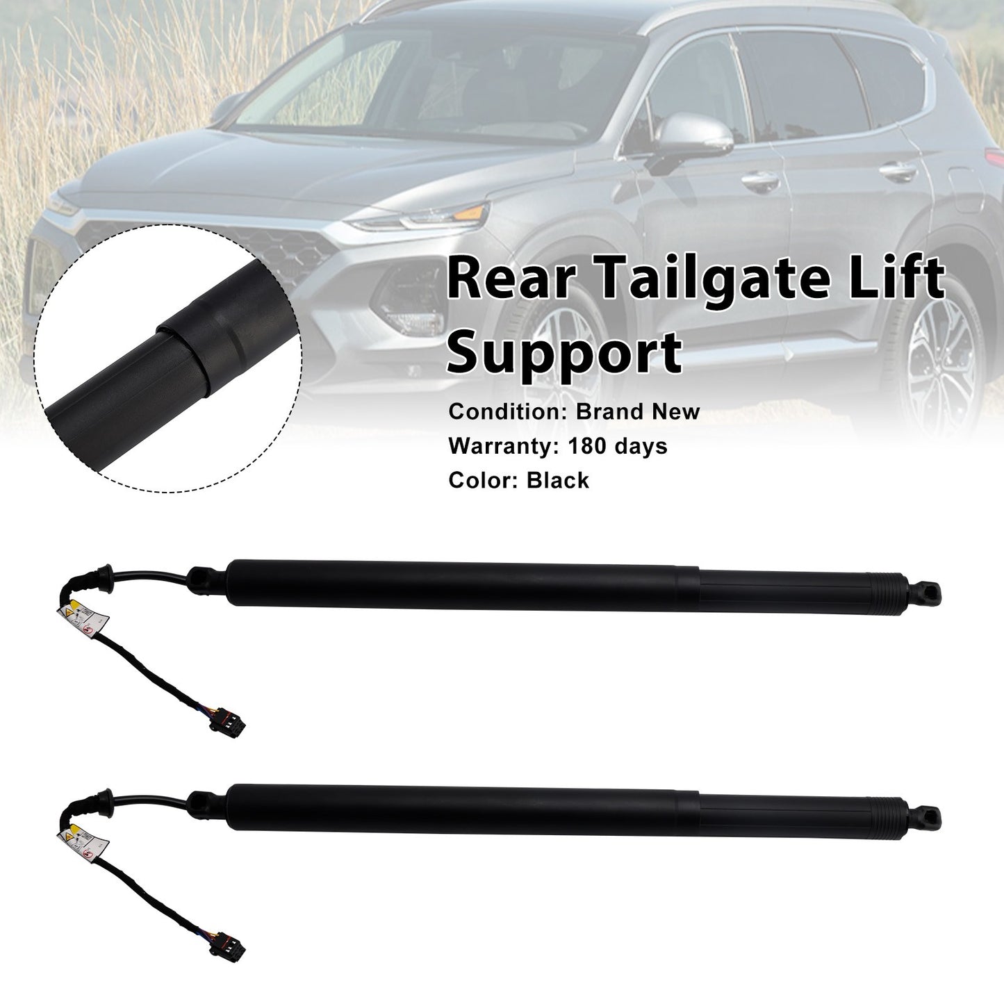2PCS Rear Tailgate Power Lift Support 81831S1100 Fit Hyundai Santa Fe 2019-2020