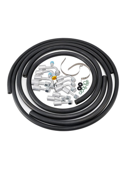 42810100 A/C Hose & Fitting Kit AN6/AN8/AN10 Hoses, Straight & 90° Fittings