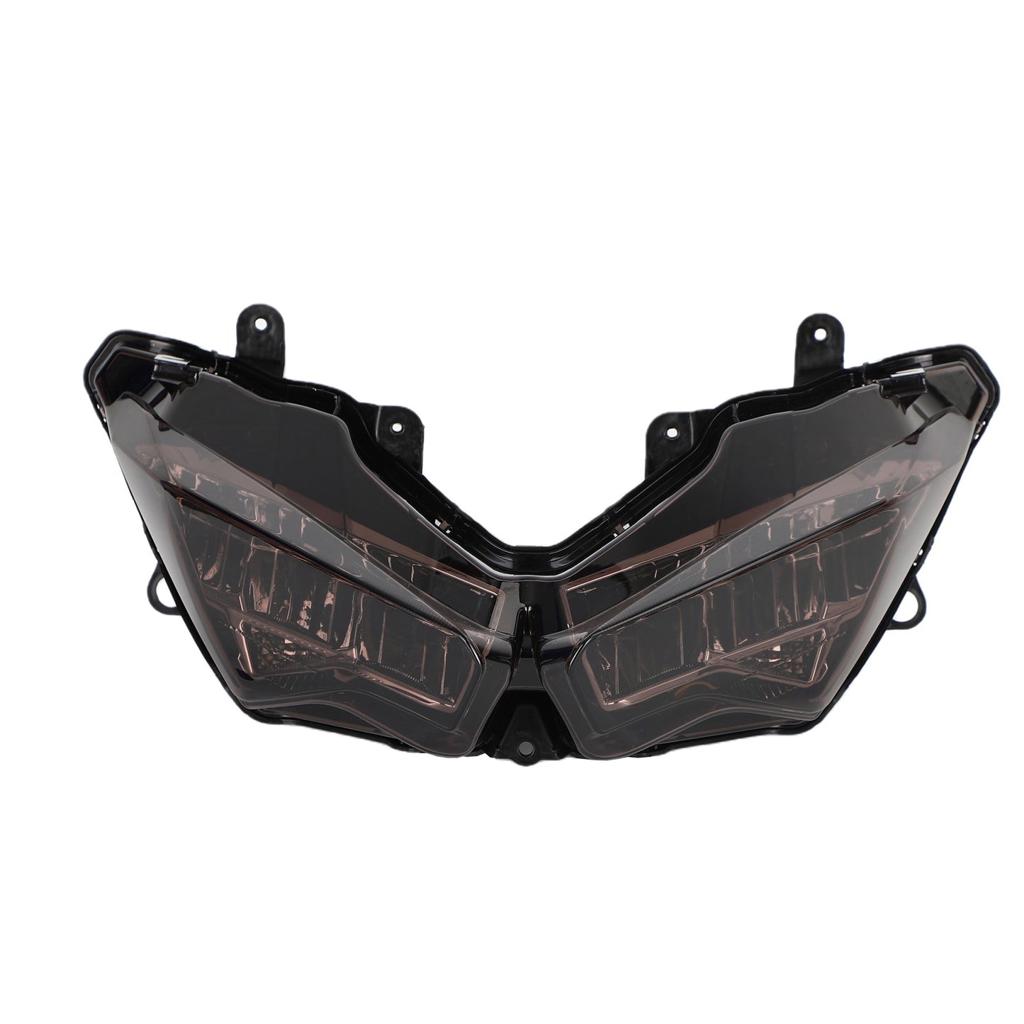 Headlight Guard Protector Cover Haddlamp Kit Smoke For Kawasaki Ninja 400 18-23,