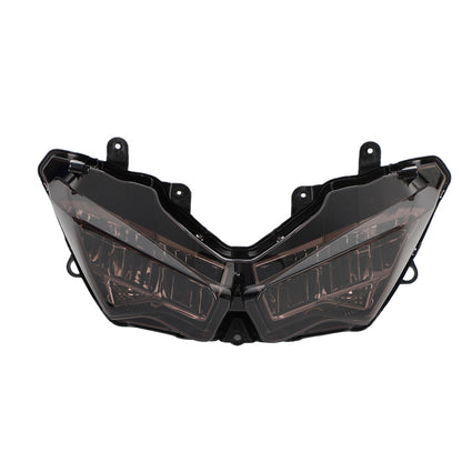 Headlight Guard Protector Cover Haddlamp Kit Smoke For Kawasaki Ninja 400 18-23,