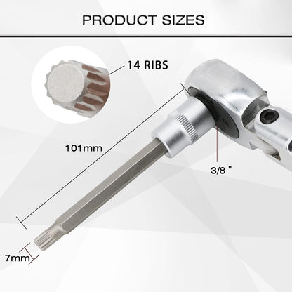 DSG Gearbox Clutch Motor Unit Unlocking Tool for Ford DPS6 / 6DCT250 Focus