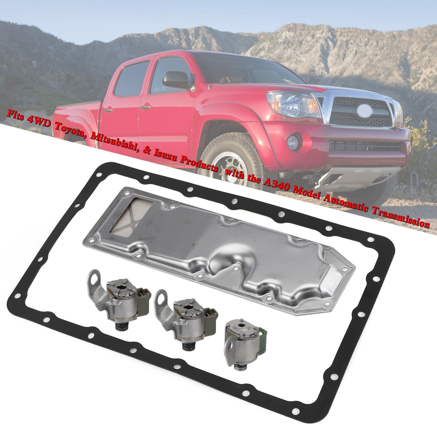 Solenoid Service Kit 97420 For Toyota A340 Transmission 4WD 1985-1994 1993 1992