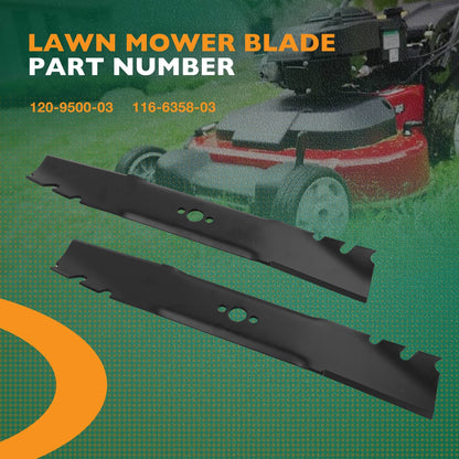 4x 120-9500-03 Lawn Mower Mulching Blades For Toro Exmark ECKA30 22205TE 20120