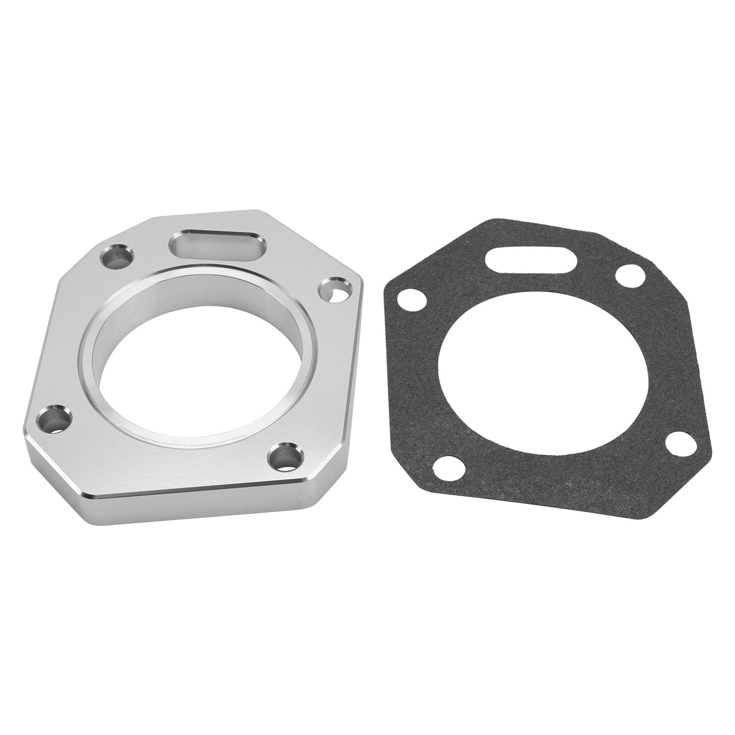 RBC/RRC Manifold Flange Dual Throttle Body Adapter 62mm 70mm For K20A A2 A3