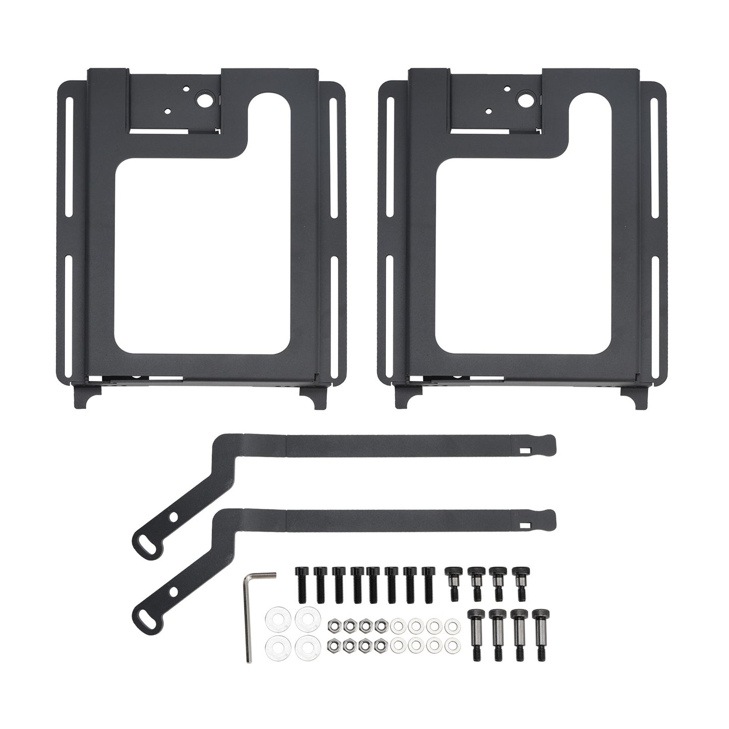 2 Pack Utv Seat Bases Lower&Recline Kit For Polaris Rzr 800/900 1000 Xp Turbo