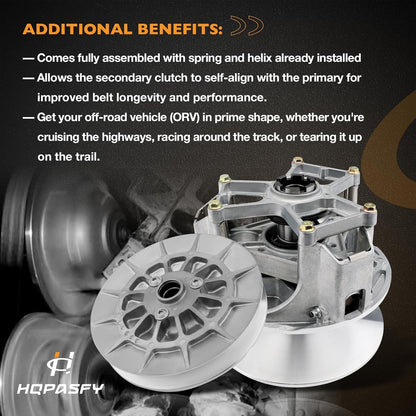 Primary & Secondary Clutch For 2019-2020 Polaris Ranger 1000 XP HD 2018 Drive