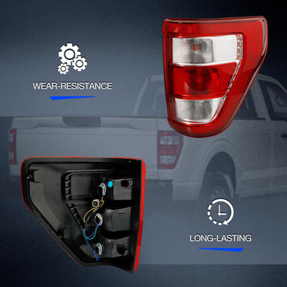Rear Right Side Halogen Tail Light Lamp Assy For 21-23 Ford F-150 XL ML3Z13404E