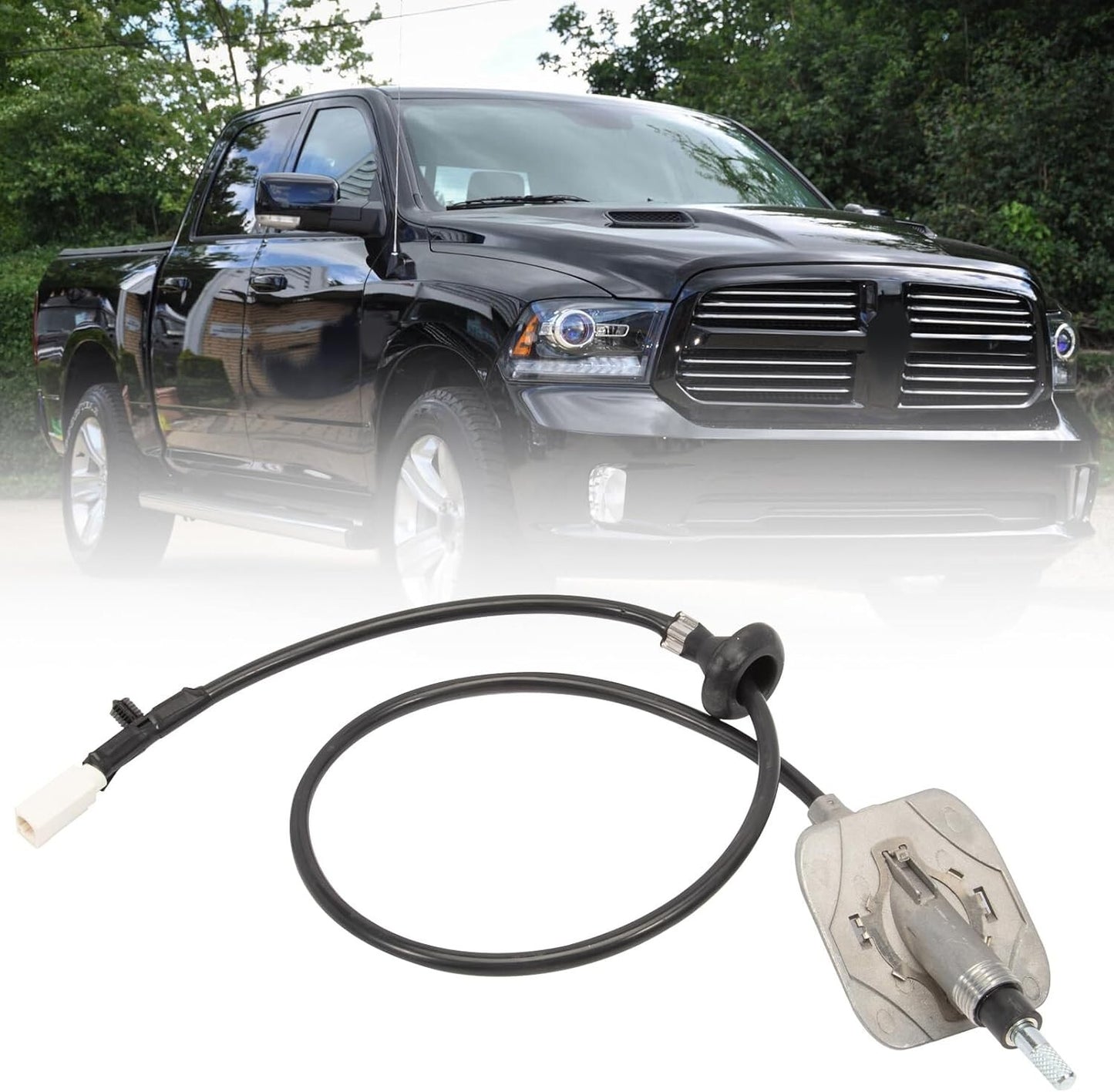Radio Antenna Cable Base Assembly for 09-14 Dodge Ram 1500 10-14 Ram 2500 3500