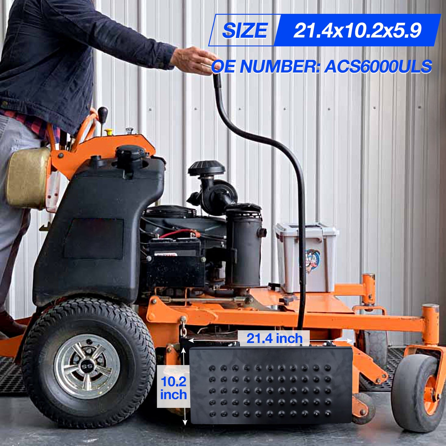 088-6003-00 Advanced Chute Blocker System Fits Most ZT Toro Mowers ACS6000ULS
