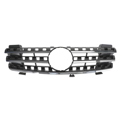 ??Front Bumper Grille Grill Fits Mercedes ML-Class W164 2005-2008 Chrome/Black