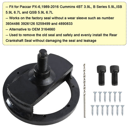 Front+Rear Crankshaft Seal Remover & Installer Tool for Cummins 3.9L 5.9L 6.7L