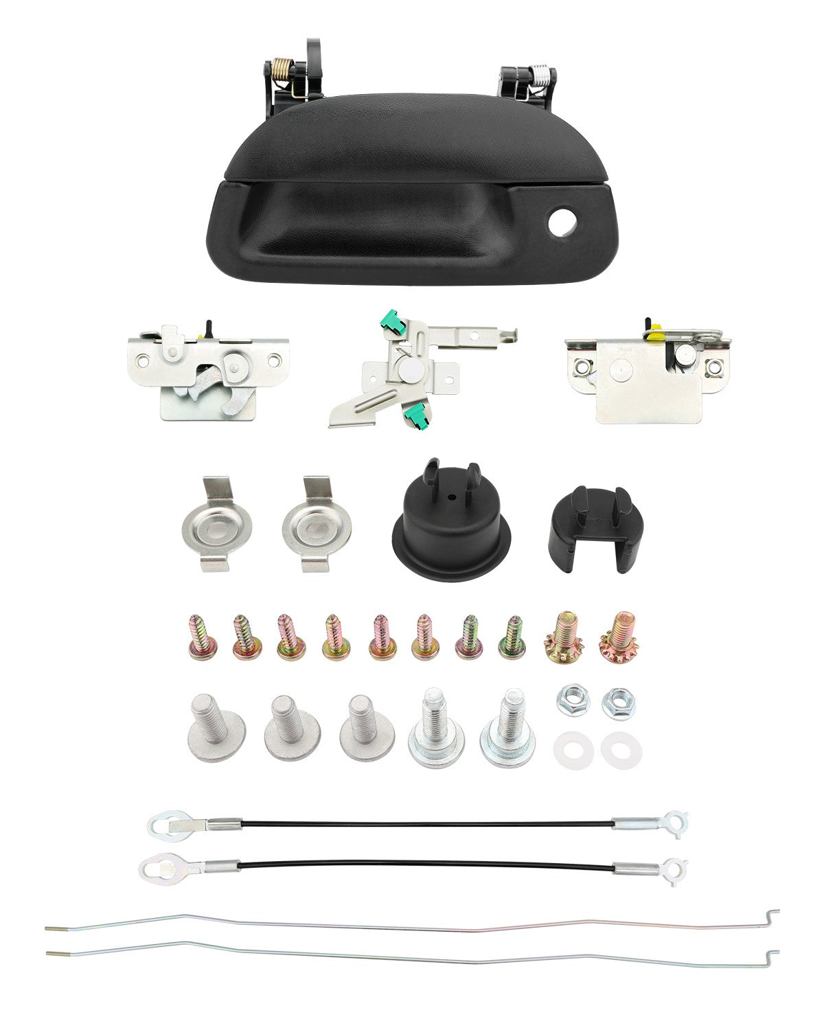 Tailgate Latch Rebuild Kit Bezel For 1997-2007 Ford F-150 F-250 F-350 Super Duty