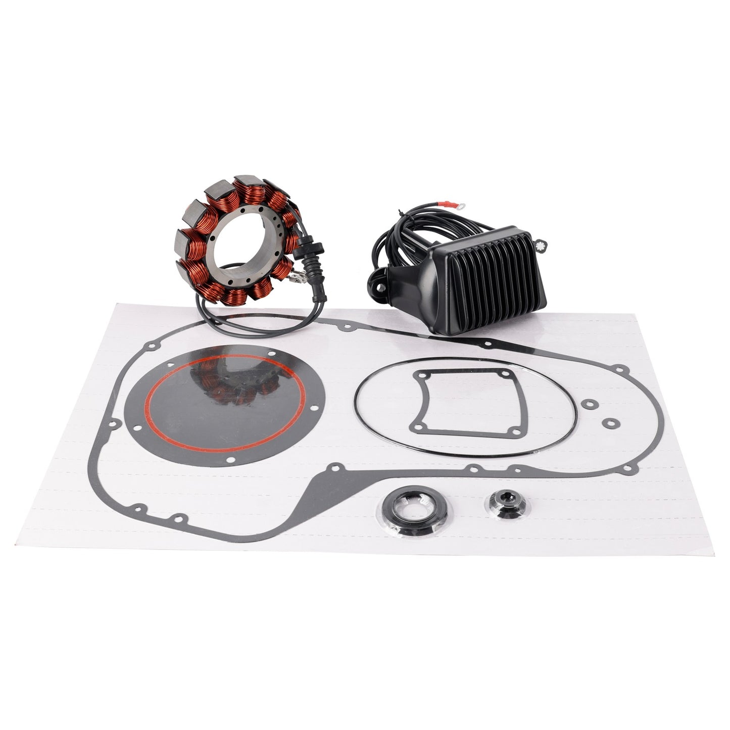 Stator Regulator Rectifier Primary Gasket Kit For Touring FLT FLH 1999-2001