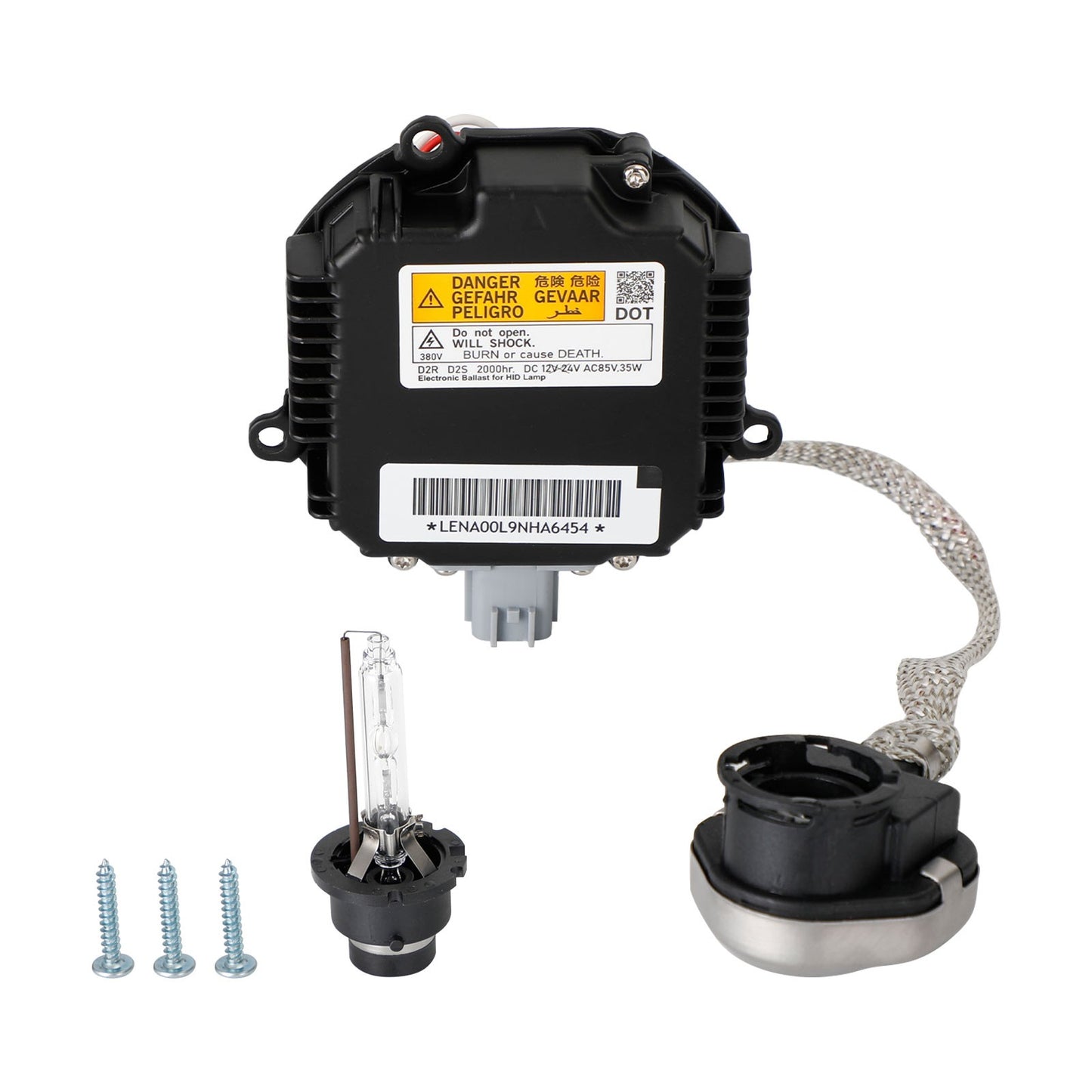 Xenon Ballast Igniter&HID D2S Bulb Kit Computer Control BBM5510H3 For Mazda 3 6