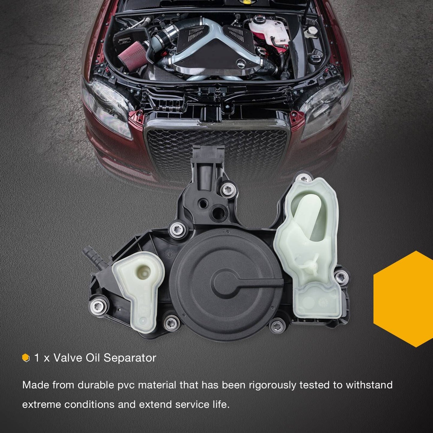 Oil Separator Engine Crankcase Vent Valve For 14-18 Audi A4 A5 TT VW Golf Passat
