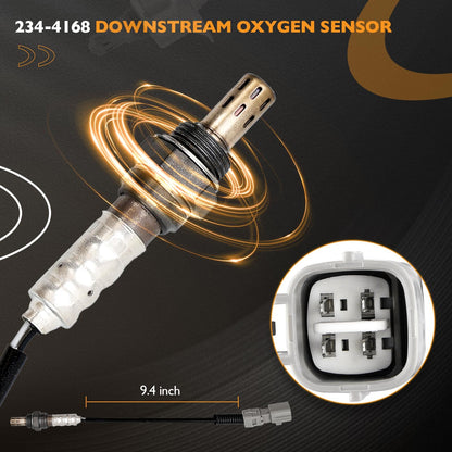 2Pcs Upstream & Downstream O2 Oxygen Sensor For 03-06 Toyota Camry RAV4 2.4L L4