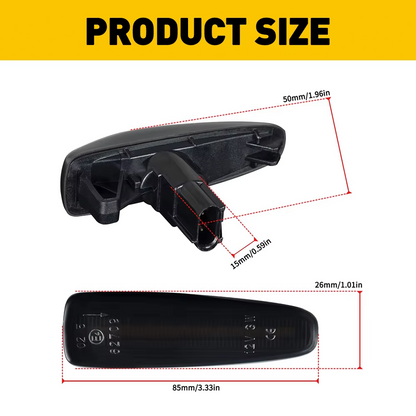 Fender Lamp Side Marker Signal Lights FOR Mitsubishi Lancer Outlander Sport EOA