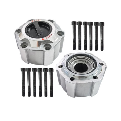 2pcs Manual Locking Hubs -28 Spline 40250-2S610 For Nissan D21 Base/SE/XE Pickup