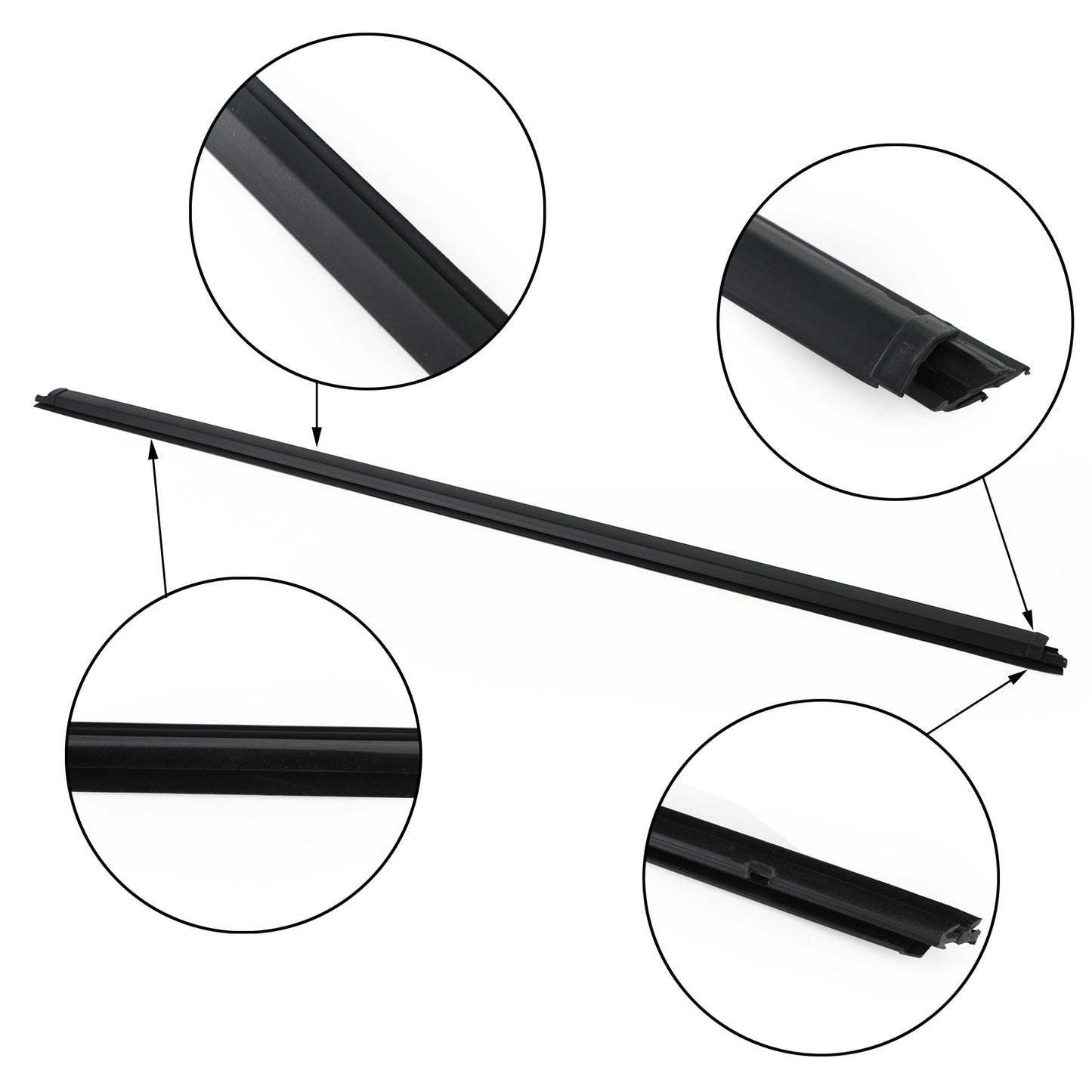 Rear Liftgate Glass Molding Weatherstrip 68290-35031 For Toyota 4Runner 03-09 N