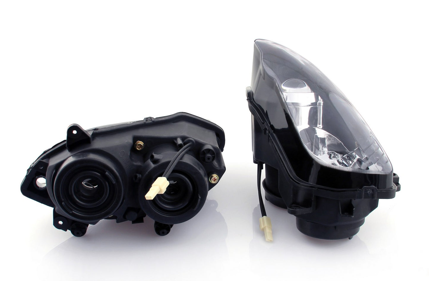 Headlamp Headlight Guard Protector Grill Led Clear For Yamaha Yzf R1 1000 04-06