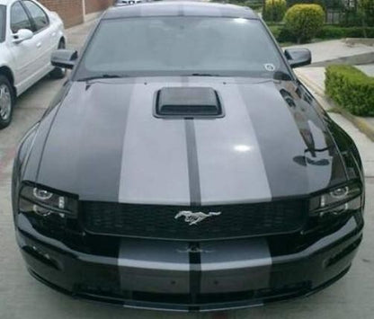 10" VINYL RALLY STRIPES RACING STRIPE KIT HOOD TRUNK ROOF For FORD MUSTANG