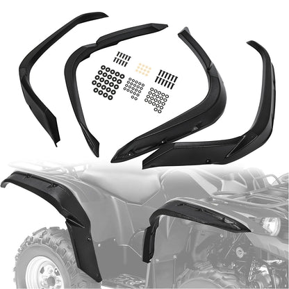 Solid Spare Fender Flare Guard For Yamaha Grizzly 700 2016-2025 4PCS Overfender Mud Guard
