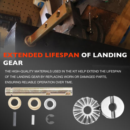 146060 Drive Shaft Power Landing Gear Repair Kit For 5th Wheel RV Follow Leg