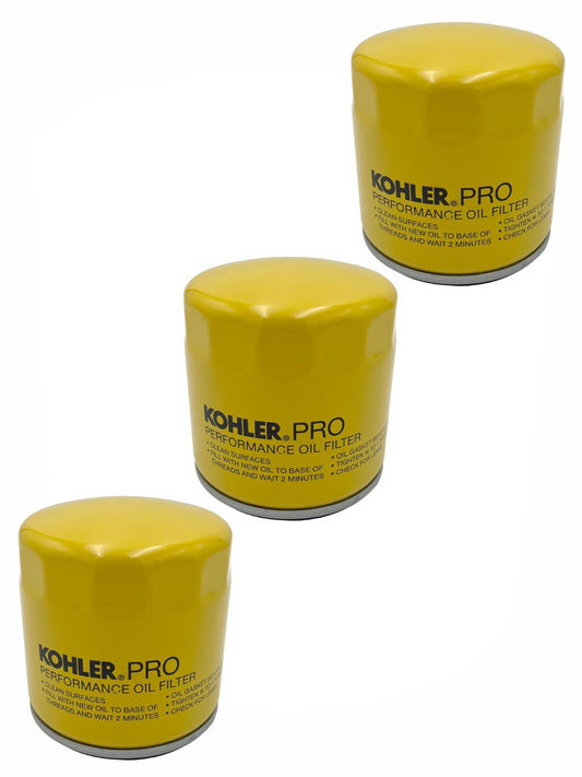 Solid Spare (3) Kohler 52-050-02-S Pro Performance Oil Filters 52 050 02-S