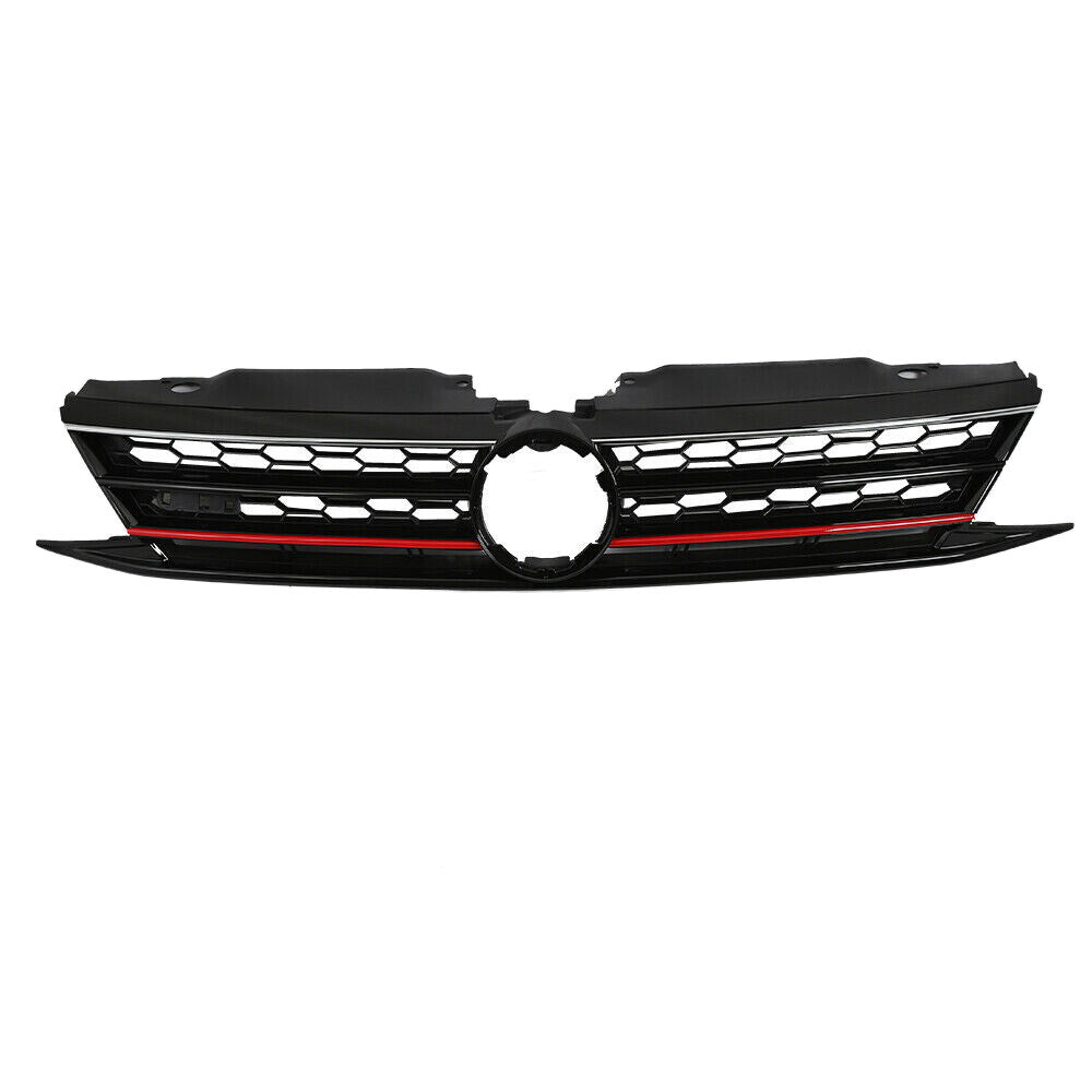 Fit 2015 2016 2017 2018 VW Volkswagen Jetta GLI Front Bumper Grille Trim Grill