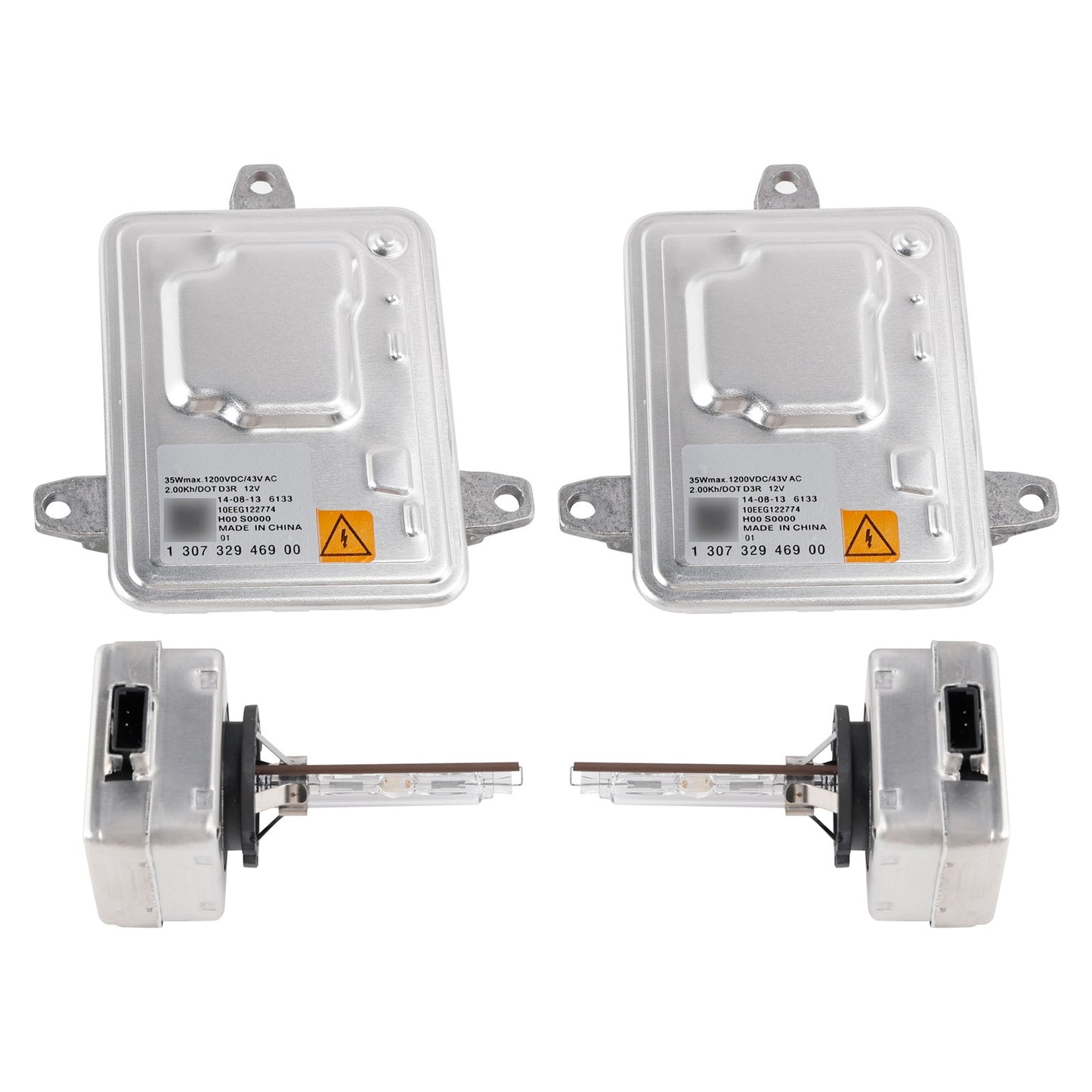 Xenon Ballast HID Control Unit+ D3S Bulbs Kit For Jeep Cherokee 2014-2018