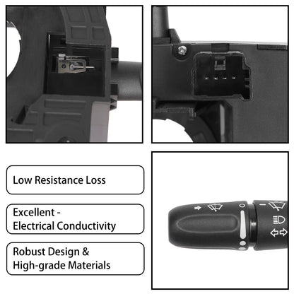 Turn Signal Windshield  Wiper Switch Fits 02-10 Dodge Ram Durango Chrysler Aspen
